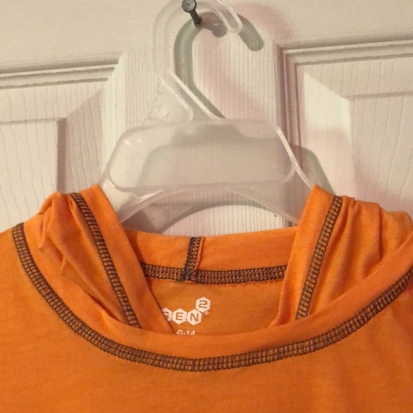 Tennessee Volunteers Thin Orange Hoodie Boys Large L 14 - Picture 2 of 14